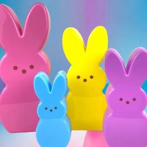 New Peeps Set of 4 nesting egg containers